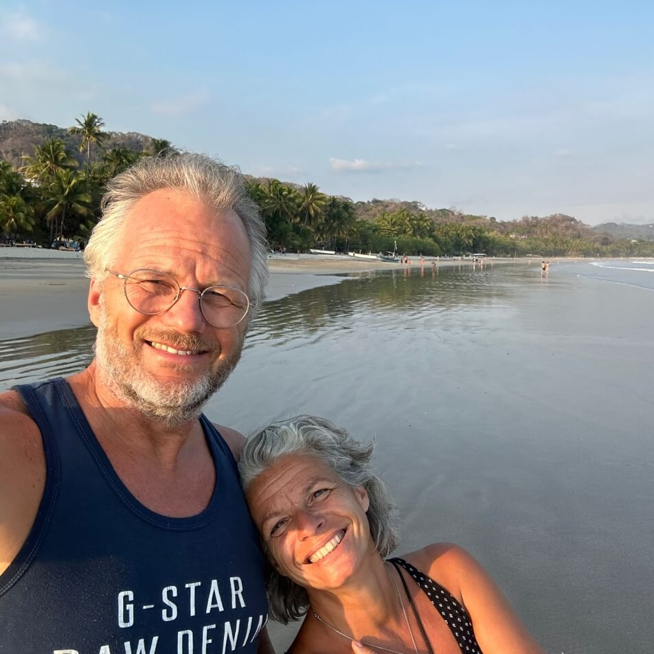 Pieter and Mireille fell in love with Costa Rica