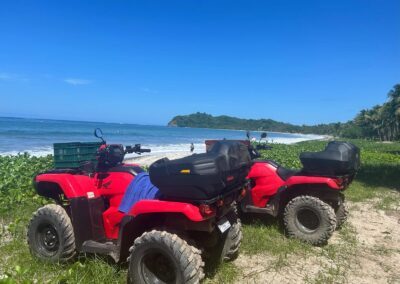 Quads on the beach at Samara, Costa Rica