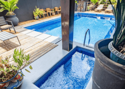 Swimmingpool of Boutique hotel La Flor de Coco