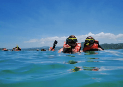 Snorkeling at Sea Kayak tour in Samara Beach